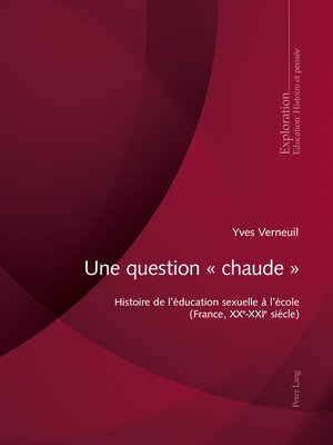 cover image of Une question « chaude »